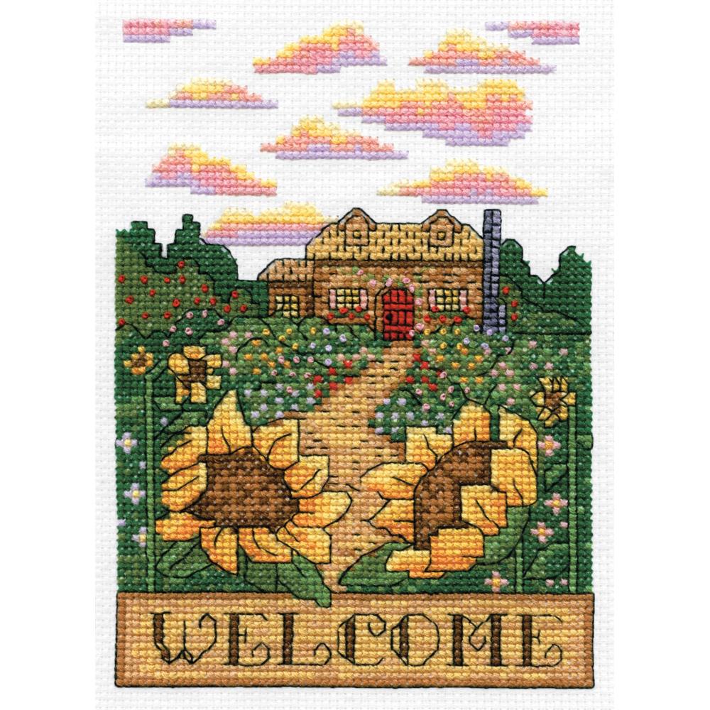 Welcome Counted Cross Stitch Kit